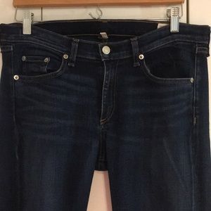 Rag & Bone Mid-Rise Stretch Skinny Jeans